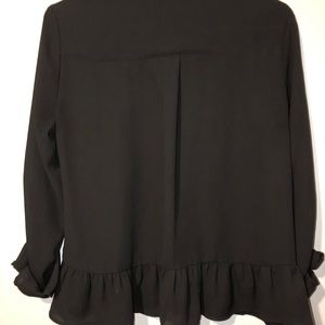 Express Sheer Blouse Black